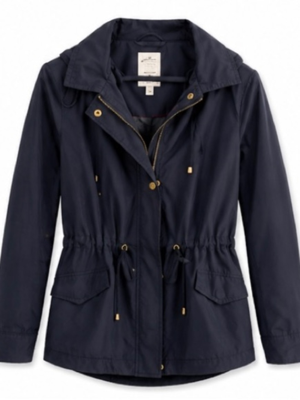 Charter Club Navy Utility Anorak Jacket